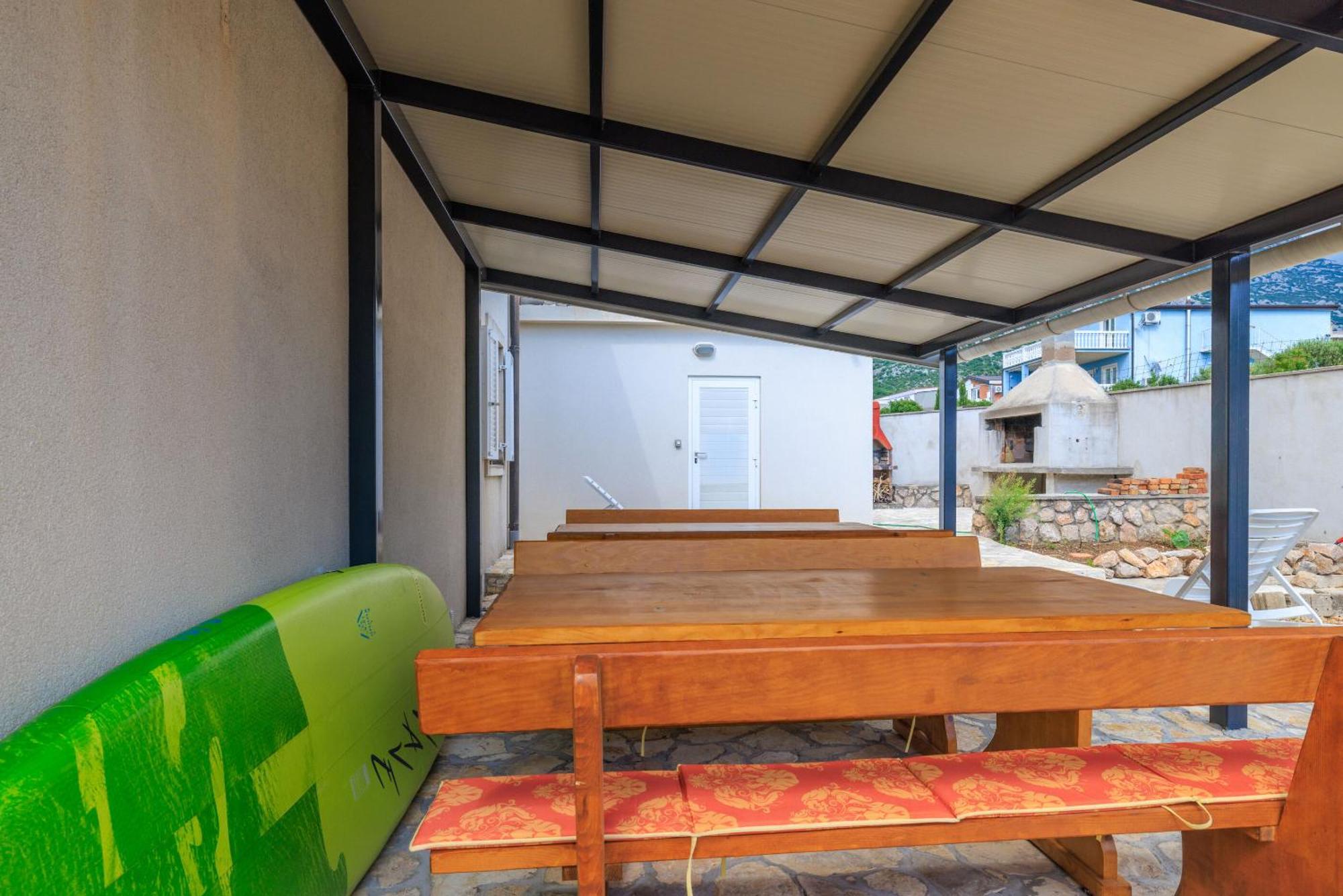 Apartments Mirela Karlobag Dış mekan fotoğraf